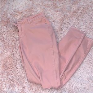 Pink jeans
